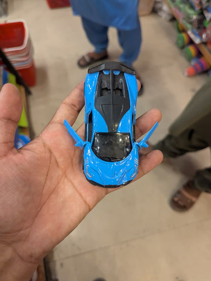 Blue Die-Cast Metal Toy