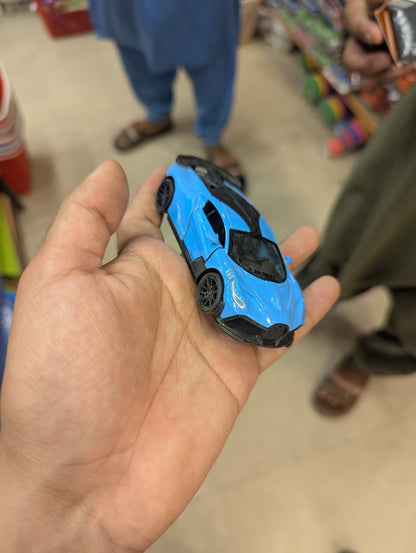 Blue Die-Cast Metal Toy
