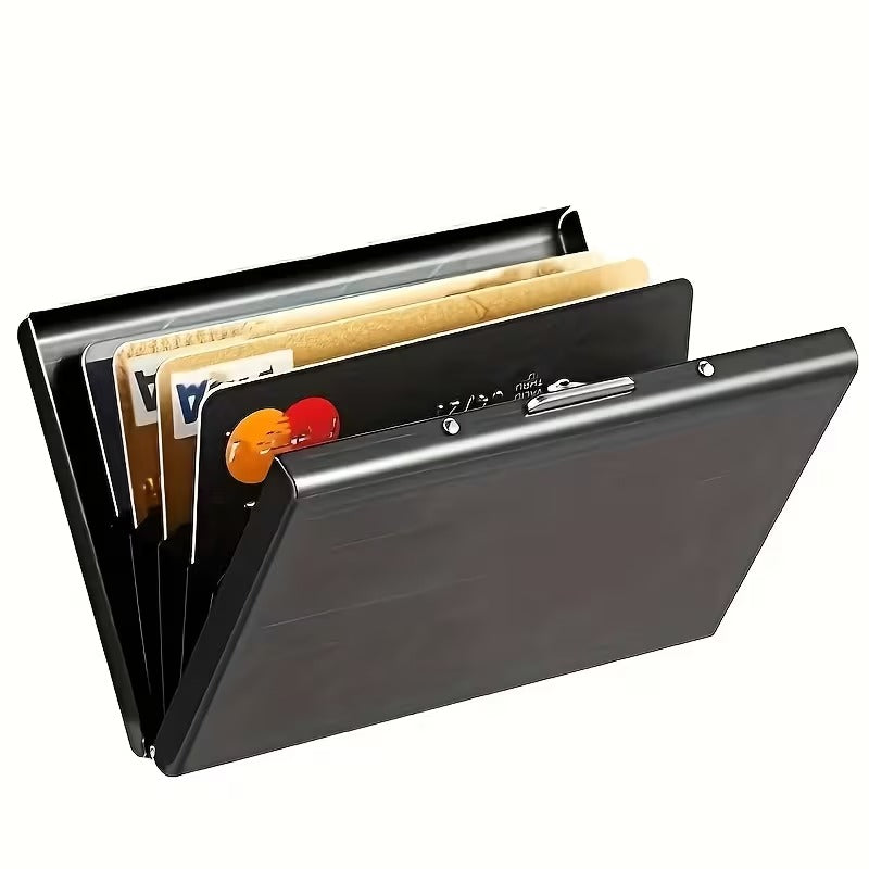Stainless steel card holder