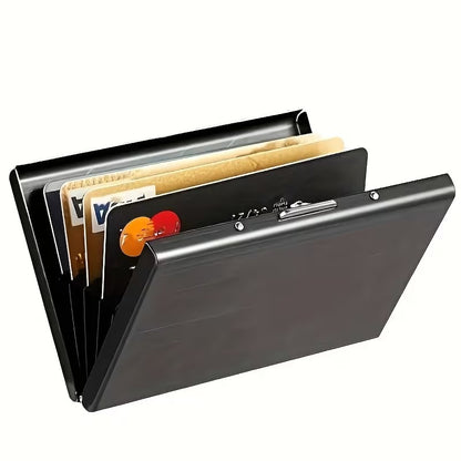 Stainless steel card holder
