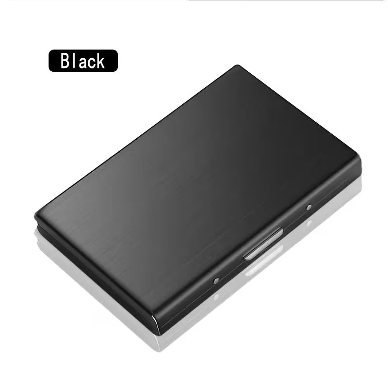 Stainless steel card holder