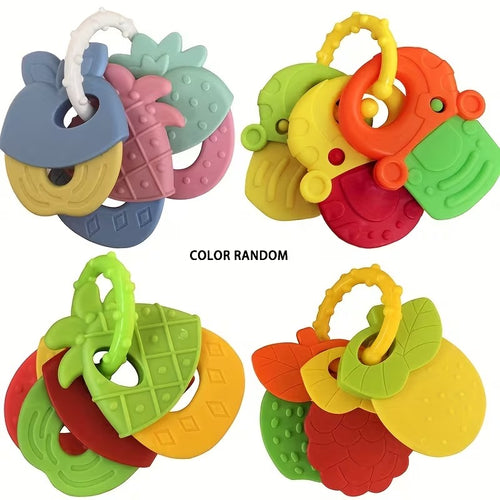 fruit shaped teether color may varied
