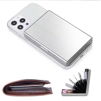 Stainless steel card holder