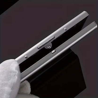 Stainless steel card holder
