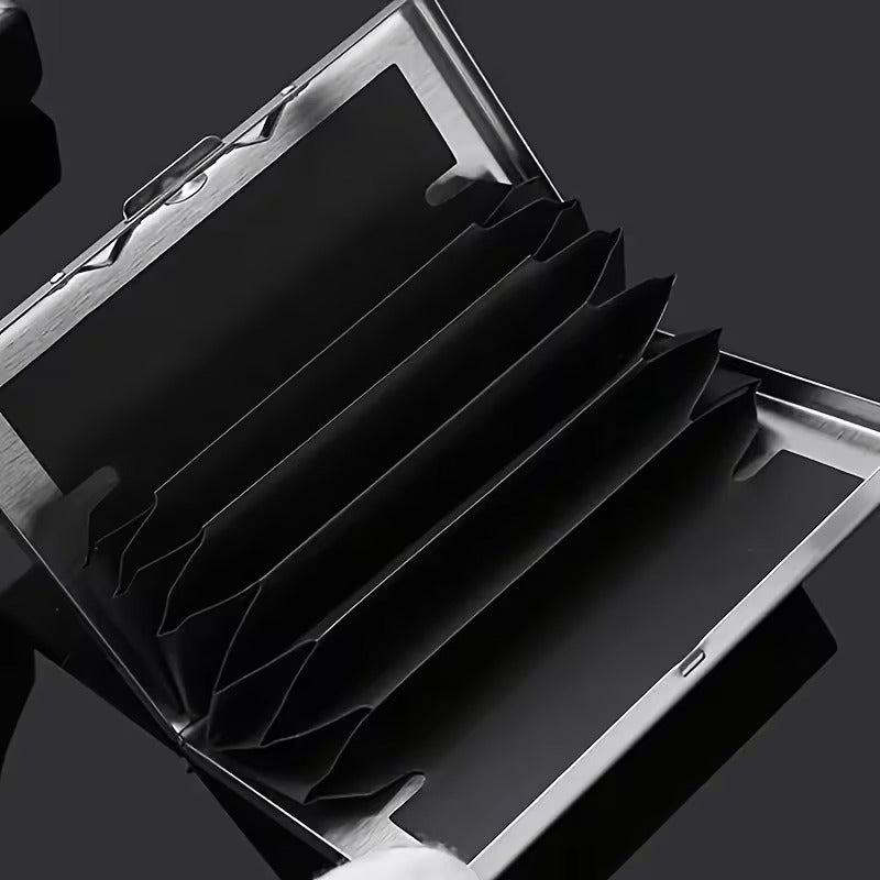 Stainless steel card holder