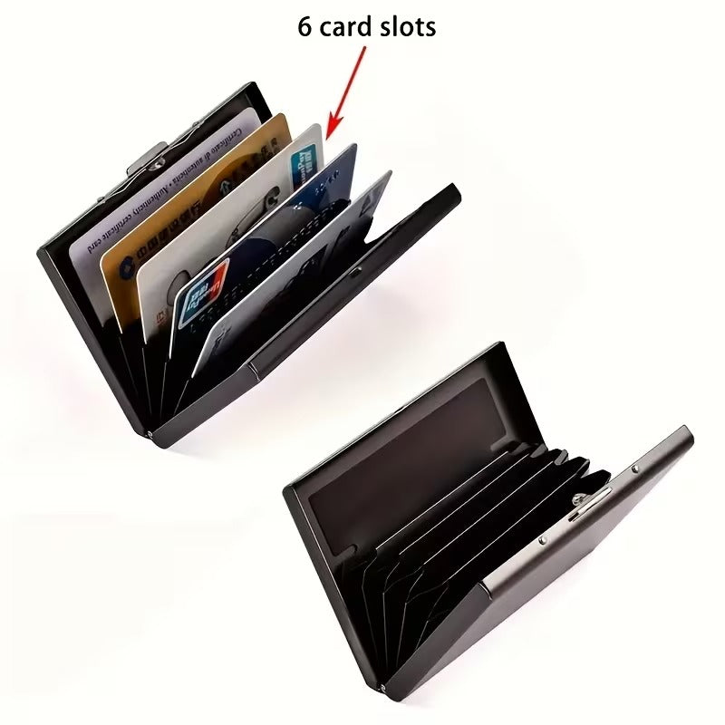 Stainless steel card holder