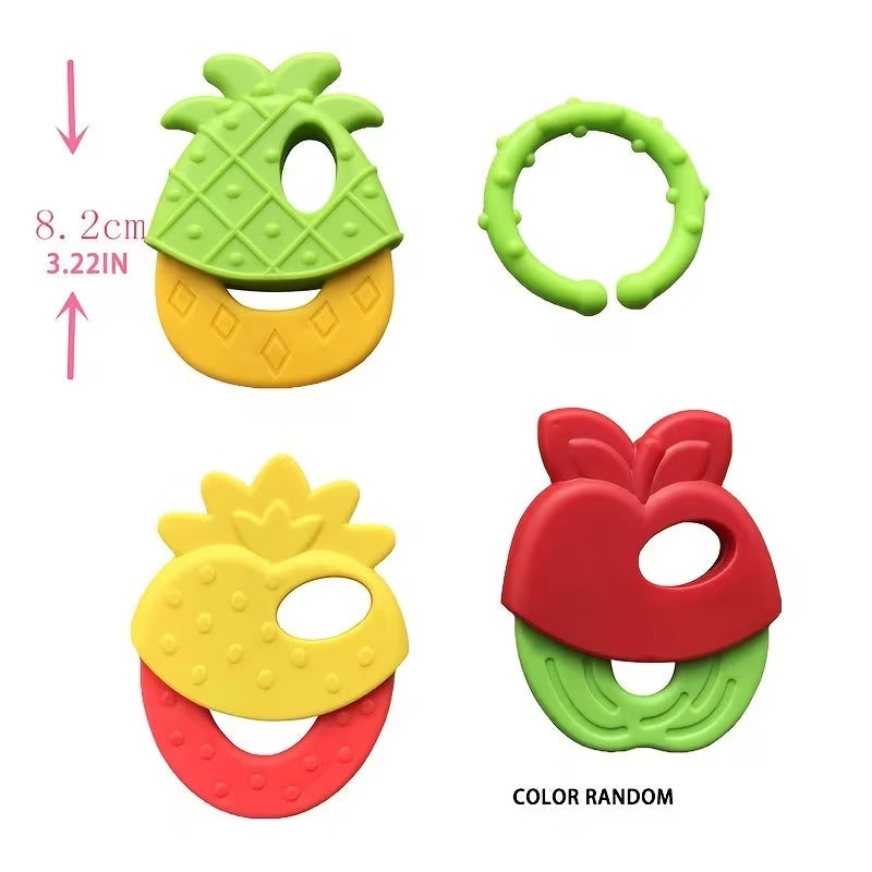 fruit shaped teether color may varied