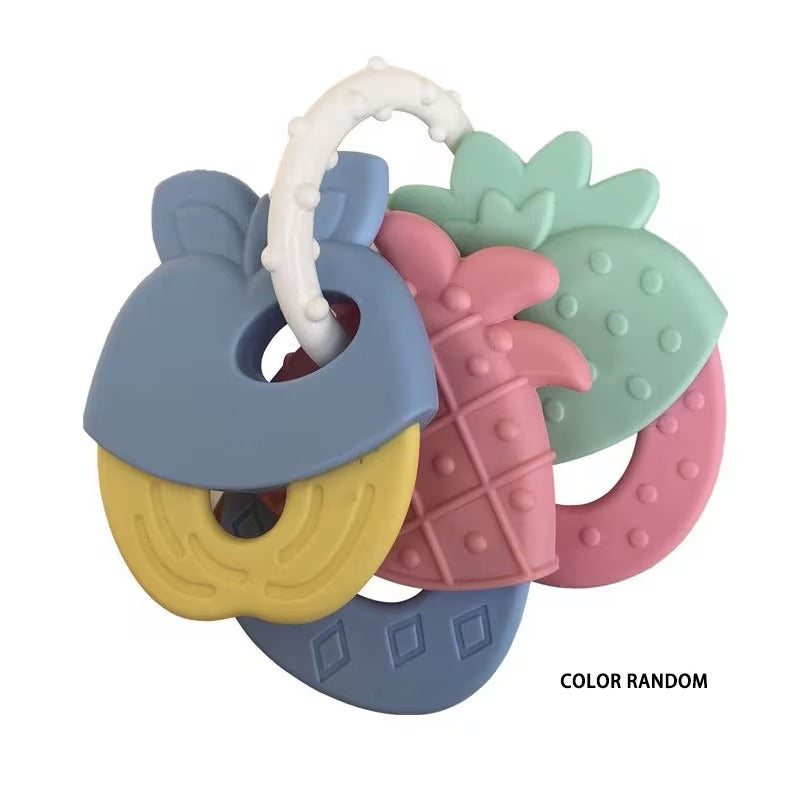 fruit shaped teether color may varied