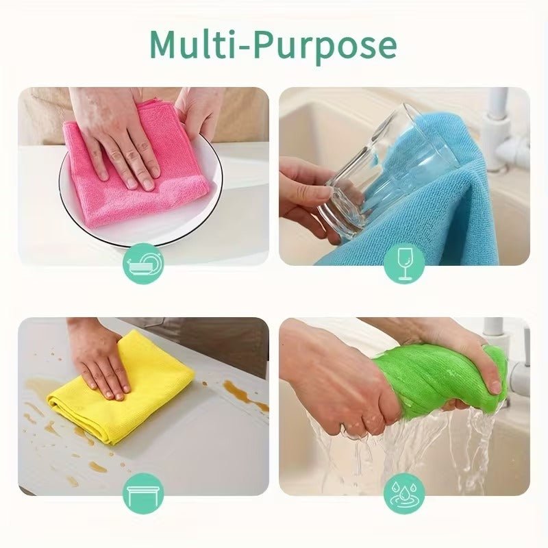 Ultra - Soft Microfiber Cleaning Cloths - Buy Dukan