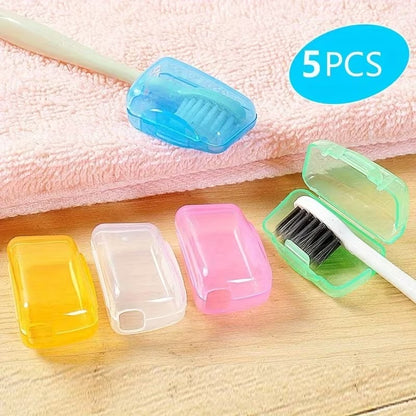 5pcs Portable toothbrush holder