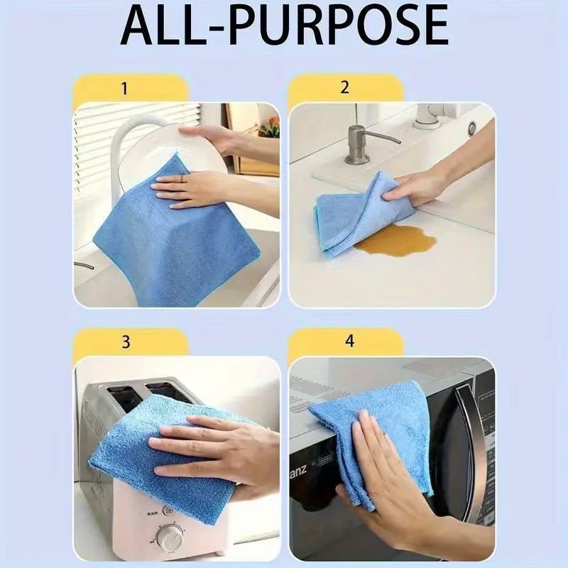 Ultra - Soft Microfiber Cleaning Cloths - Buy Dukan