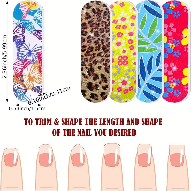Colorful nail file - Buy Dukan